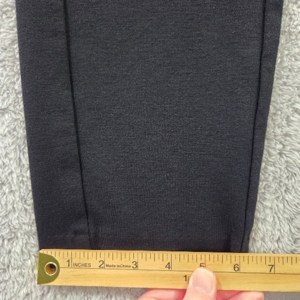 J. Jill Black Stretch Knit Ankle Pants, Small - Picture 11 of 14